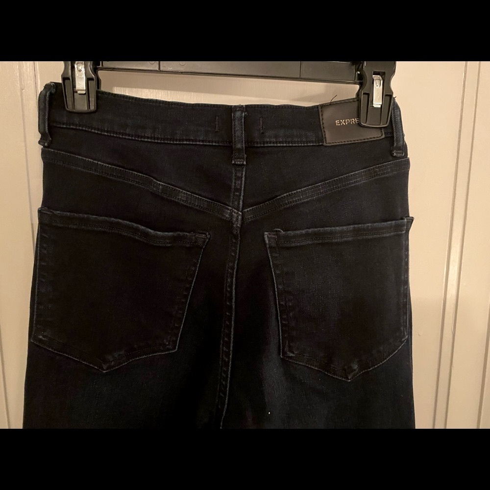 Express - High Rise Black Jeans